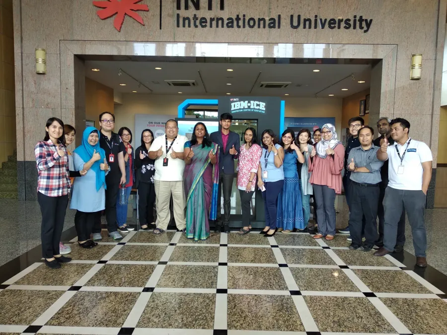 Learners at INTI International University after an Android workshop